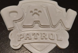 Plaque de Paw Patrol