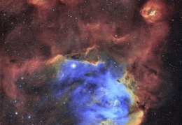 IC 2944: The Running Chicken Nebula