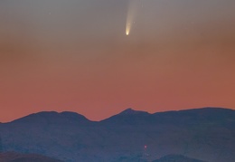 Comet NEOWISE over Lebanon