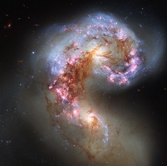 The Antennae Galaxies in Collision