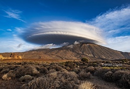 Nube lenticular Canarias