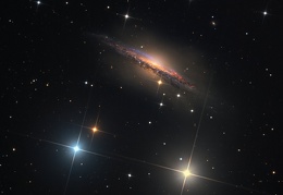 Portrait of NGC 1055 