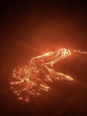 Reykjanes in fire