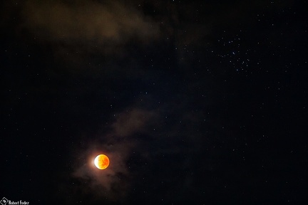 An Almost Total Lunar Eclipse 